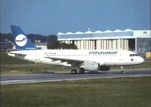 Flugzeuge Zivil FINNAIR Airbus Industrie A319 112 D AVWG OH LVA (cn 1073) Kat. Flug