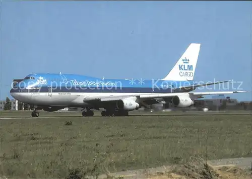 Flugzeuge Zivil KLM Cargo Taking Things Further Boeing 747 206B SF SUD PH BUH cn 21110 Kat. Flug