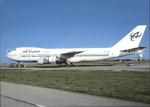 Flugzeuge Zivil Air Atlanta Boeing 747 128 TF ABQ (cn 20543) Kat. Flug