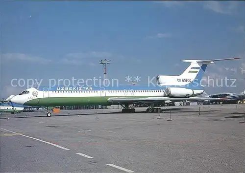 Flugzeuge Zivil Uzbekistan Airways Tupolev 154B 2 UK 85600 c n 600 Kat. Flug