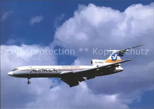 Flugzeuge Zivil Motom  Buryatia TU154M RA 85800 c n 984  Kat. Flug