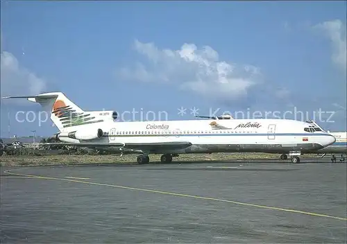 Flugzeuge Zivil Islena Colombia Boeing 727 200 HK 3871X  Kat. Flug