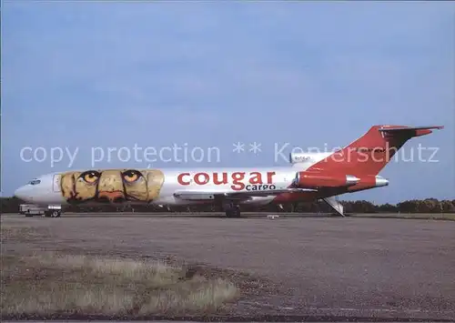 Flugzeuge Zivil Cougar Cargo Boeing 727 200 F G OKJN Kat. Flug