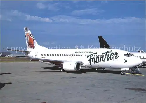 Flugzeuge Zivil Frontier Airlines Boeing 737 300 N362PR  Kat. Flug