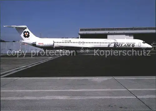 Flugzeuge Zivil Bel Air MD 83 F GKZL c n 49402 Kat. Flug