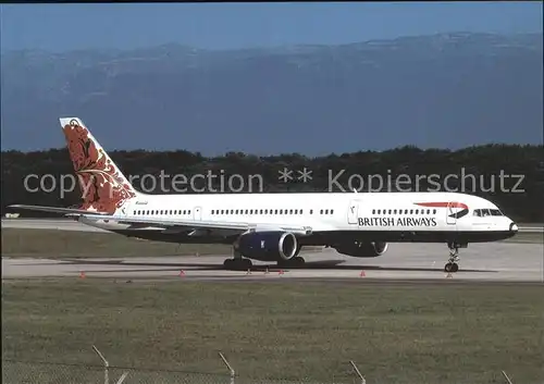 Flugzeuge Zivil British Airways Boeing 757 236 G BIKH (cn 221979) Kat. Flug