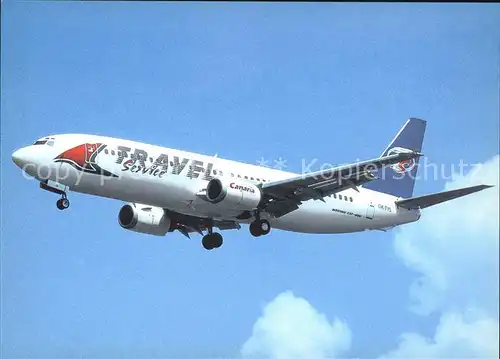 Flugzeuge Zivil Canaria Travel Service Boeing 737 400 Kat. Flug