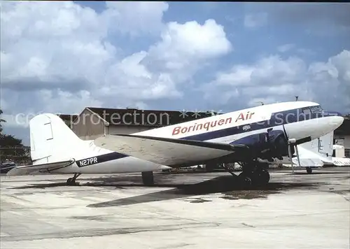 Flugzeuge Zivil Borinquen Air DC 3 N27PR c n unknown  Kat. Flug