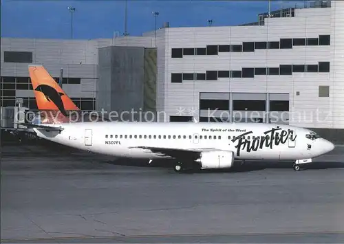 Flugzeuge Zivil Frontier Boeing B 737 300 N307FL  Kat. Flug