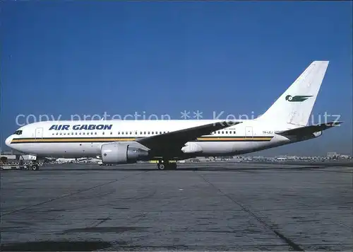 Flugzeuge Zivil Air Gabon Boeing B 767 200 TR LEJ  Kat. Flug