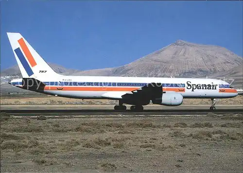 Flugzeuge Zivil Spanair (Air Holland) Boeing B 757 PH AHl Kat. Flug