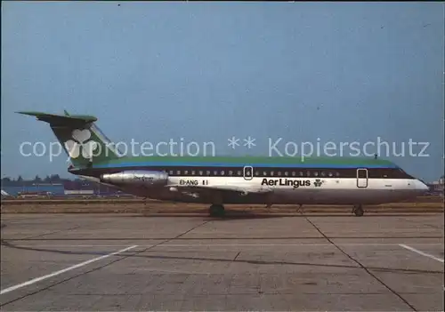 Flugzeuge Zivil Aer Lingus BAe One Eleven 208AL El ANG Kat. Flug