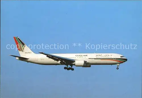 Flugzeuge Zivil Gulf Air Boeing 767 300 ER A40 Gl Kat. Flug