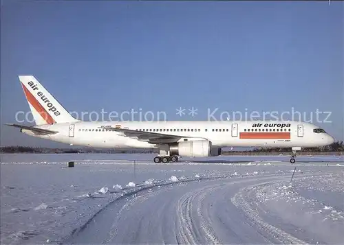 Flugzeuge Zivil Air Europa B757 236 EC FEF c n 24794 278 Kat. Flug