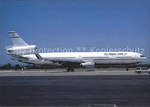 Flugzeuge Zivil EL AL Israel Airlines McDDouglas MD 11 N278WA Kat. Flug