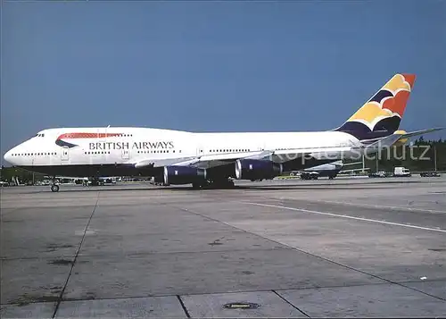 Flugzeuge Zivil British Airways (Wings col.) Boeing B 747 400 G CIVU c n unknown  Kat. Flug