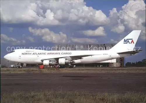 Flugzeuge Zivil North Atlantic Airways Cargo Boeing B 747 200F N713 CK Kat. Flug