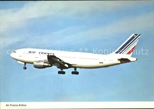 Flugzeuge Zivil Air France Airbus Kat. Flug