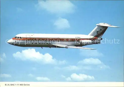 Flugzeuge Zivil British Island Airways B.I.A. BAC 1 11 400 Series G CBlA Kat. Flug