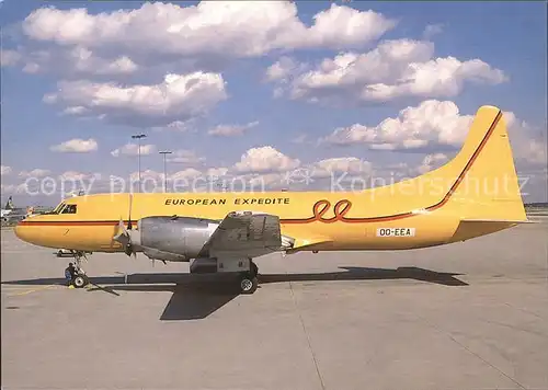 Flugzeuge Zivil European Expedite Covair CV 580 OO EEA c n 163 Kat. Flug