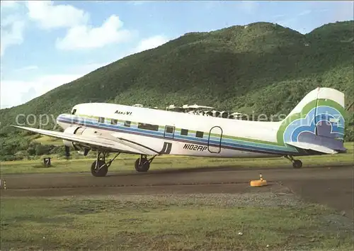 Flugzeuge Zivil Aero Virgin Islands MDC Douglas DC 3 201D N102AP c n 2257 Kat. Flug