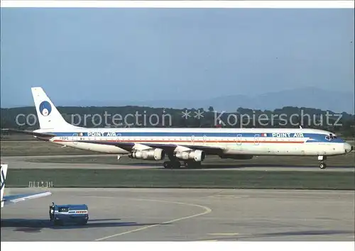 Flugzeuge Zivil Point Air McDonnell Douglas DC 8 61 F GDPS c n 45981 Kat. Flug