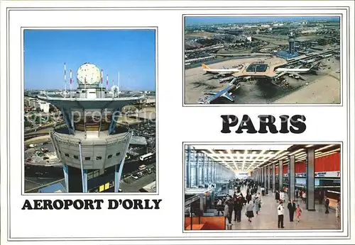 Flughafen Airport Aeroporto Aeroport de Paris Orly  Kat. Flug