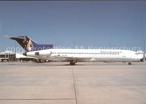 Flugzeuge Zivil Ansett Australia Boeing 727 200 VH ANB Kat. Flug