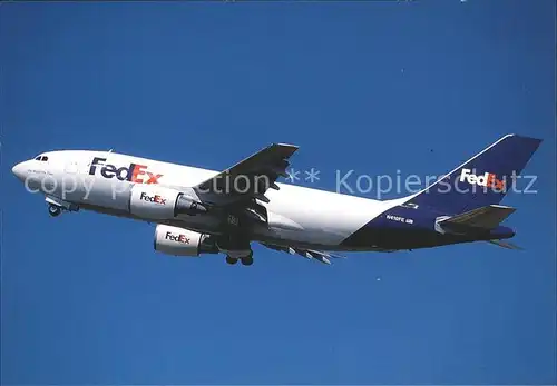 Flugzeuge Zivil FedEX A310 200F N410FE Cn 356 Kat. Flug