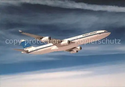 Flugzeuge Zivil Kuwait Airways A340 300 9K ANA Cn 89 Kat. Flug