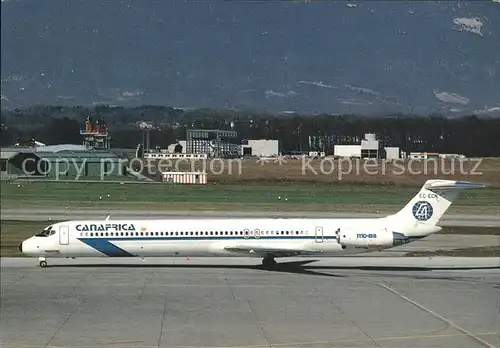 Flugzeuge Zivil Canafrica M.D.83 (EC ECN) MD 83 Kat. Flug