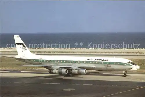 Flugzeuge Zivil Air Afrique DC 8 53 TU TCA c n 45670 Kat. Flug