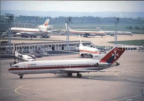 Flugzeuge Zivil Air Malta Boeing 727 247 N2818W Kat. Flug