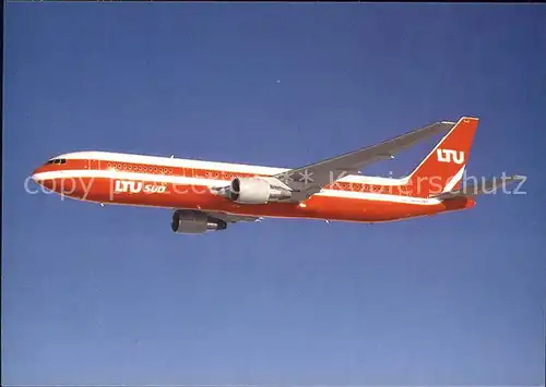 Flugzeuge Zivil LTU Sued Boeing 767 300 ER Kat. Flug