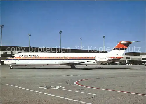 Flugzeuge Zivil Alisarda McDDouglas DC 9 51 I SMEA cn47713 Kat. Flug