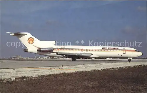 Flugzeuge Zivil Sun Country Boeing 727 264 Advanced  Kat. Flug