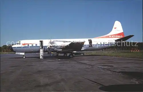 Flugzeuge Zivil Lockheed L188A Electra N5012K c n 1107 National Airlines  Kat. Flug