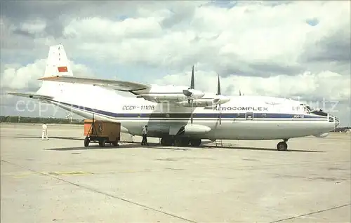 Flugzeuge Zivil Aerocomplex Antonov AN 12 CCCP 11108 Kat. Flug