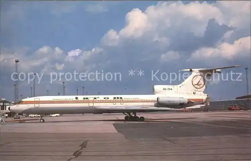 Flugzeuge Zivil Tarom TU 154B YR TPA c n 159  Kat. Flug