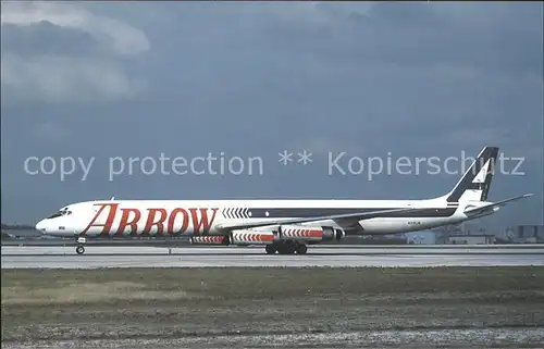 Flugzeuge Zivil Arrow DC 8 63F Kat. Flug