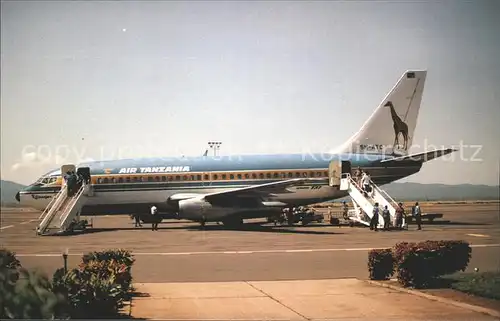 Flugzeuge Zivil Air Tanzania Boeing 737 200 Adv. 5H ATC Kat. Flug