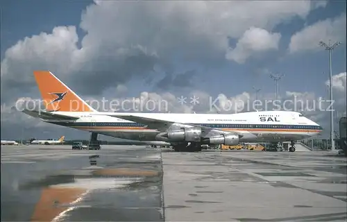 Flugzeuge Zivil SAL Boeing 747 200 Kat. Flug