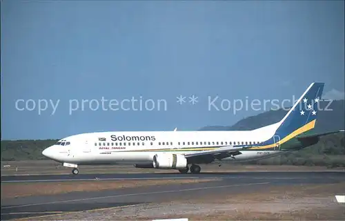 Flugzeuge Zivil Solomons Boeing 737 400 H4 SOL Kat. Flug