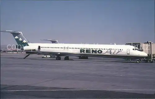 Flugzeuge Zivil Reno Air McDonnell Douglas MD 82 Kat. Flug