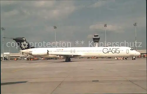 Flugzeuge Zivil Oasis McDonnell Douglas MD 83 Kat. Flug