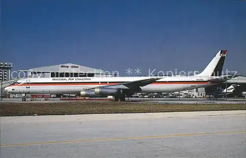 Flugzeuge Zivil DC 8 63F c n 46042 N7043U National Air Charters  Kat. Flug