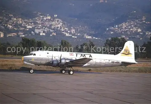 Flugzeuge Zivil Douglas DC 4 OD ADV c n 27338 TMA  Kat. Flug