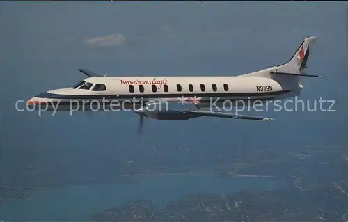 Flugzeuge Zivil American Eagle Swearingen Metro III N3118N c n AC 611 Kat. Flug