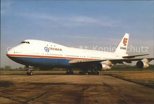 Flugzeuge Zivil Lionair Boeing 747 121 LX GCV c n 19960 Kat. Flug