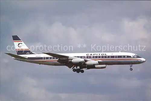 Flugzeuge Zivil Capitol DC 8 32 N904CL c n 45376 Kat. Flug